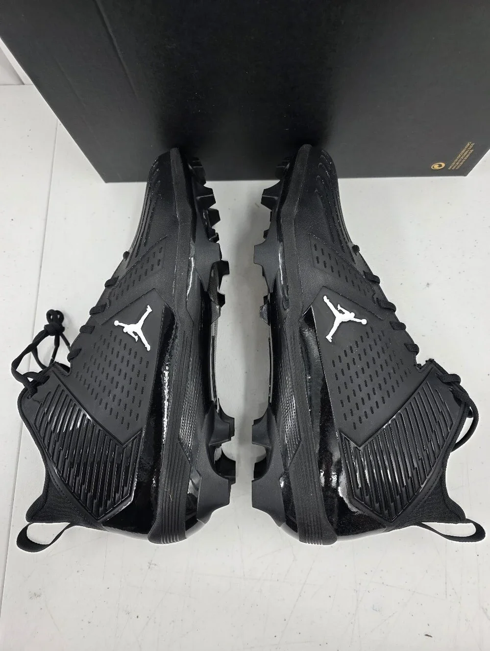 New Jordan Force Savage 3 S P Football Cleats Black White FJ4971-001 Men Size 15
